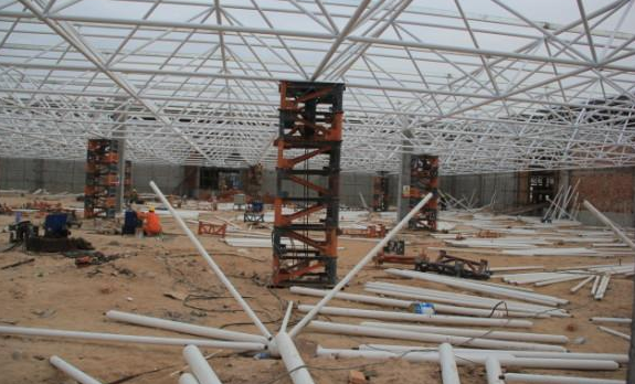 张掖盘点钢结构网架装配的步履和相关关注变乱