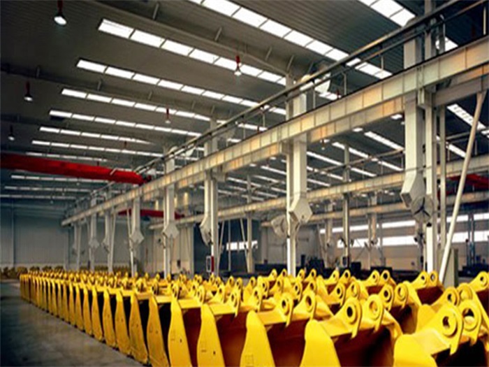 张掖徐工集团挖掘机装配车间