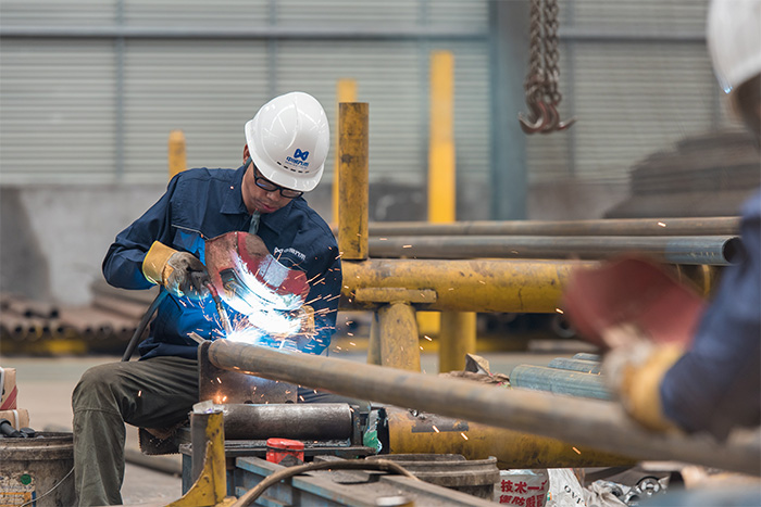 张掖网架焊接车间